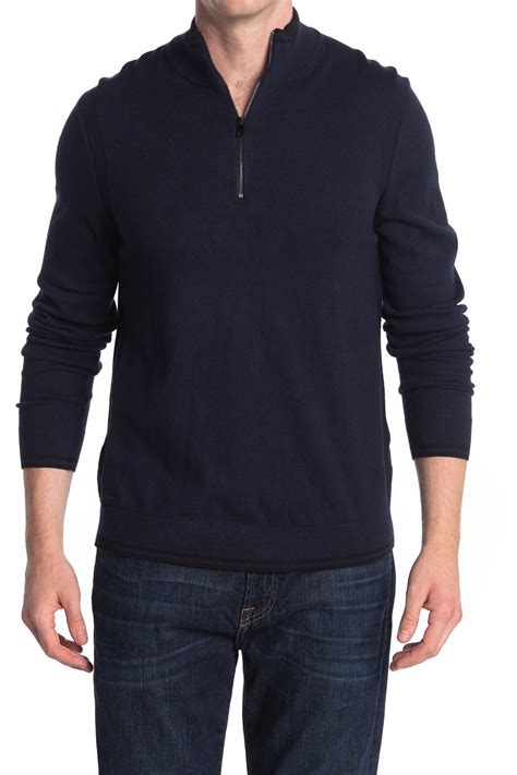 michael kors quarter zip sweater|Logo Jacquard Quarter.